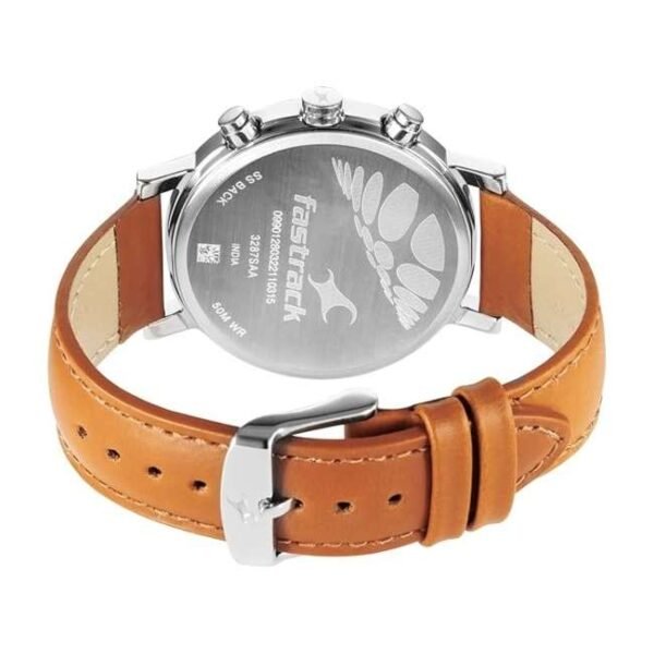 Fastrack Men Tick Tock Blue Dial Quartz Watch- 3287SL01