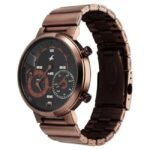 Fastrack Men Gambit Black Dial Micromotor Watch- 3309QM02