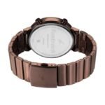 Fastrack Men Gambit Black Dial Micromotor Watch- 3309QM02