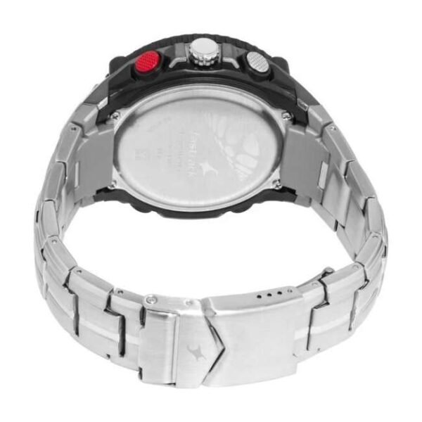 Fastrack Men Deux Machina Smart Dial Analog Digital Watch- 38053PM02