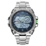 Fastrack Men Mean Machines Grey Dial Analog Digital Watch- 38055PM01