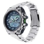 Fastrack Men Mean Machines Grey Dial Analog Digital Watch- 38055PM01