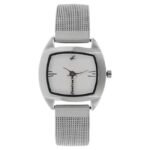 Fastrack Women Silver Dial Quartz Watch- 6001SM01