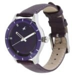 Fastrack Women Purple Dial Quartz Watch- 6078SL05