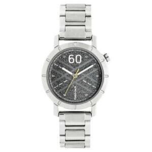 Fastrack Women Grey Dial Quartz Watch- 6112SM03