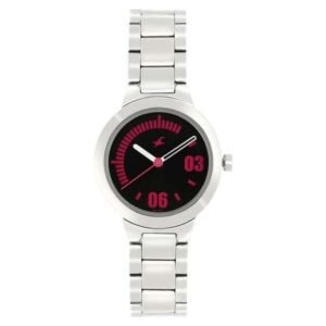 Fastrack Women Hitlist Black Dial Quartz Watch- 6150SM05