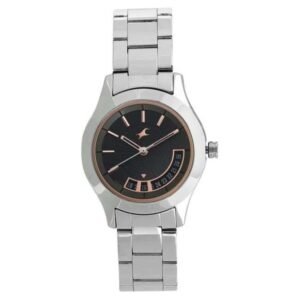 Fastrack Women All Nighters Grey Dial Quartz Watch- 6165SM01