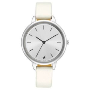 Fastrack Women Glitch Silver Dial Quartz Watch- 6234SL01