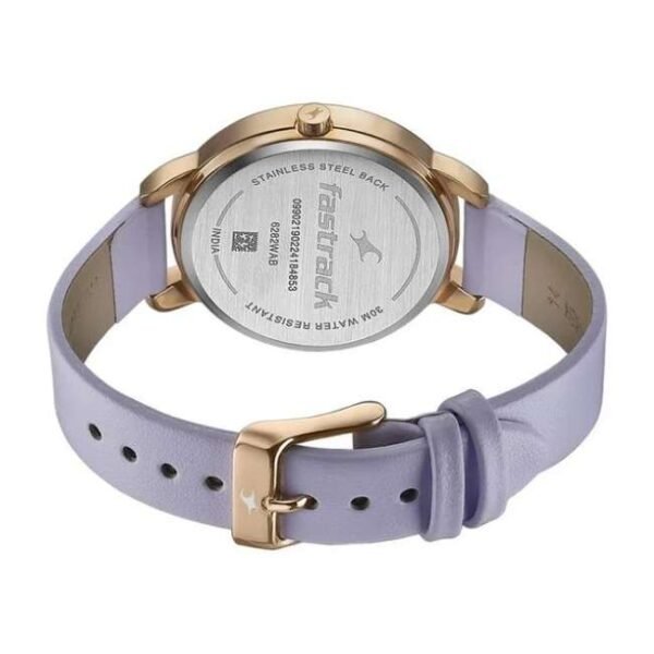 Fastrack Women Stunners Purple Dial Quartz Watch- 6282WL02