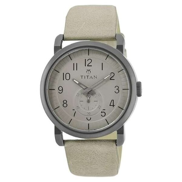Titan Men Grey Dial Quartz - 90025QL01J