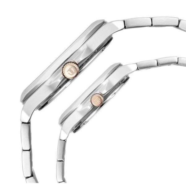 Titan Bandhan Couple Silver Dial Quartz - 9400994209KM01