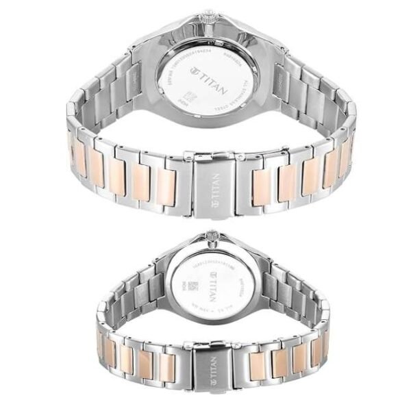 Titan Bandhan Couple Silver Dial Quartz - 9401094210KM01