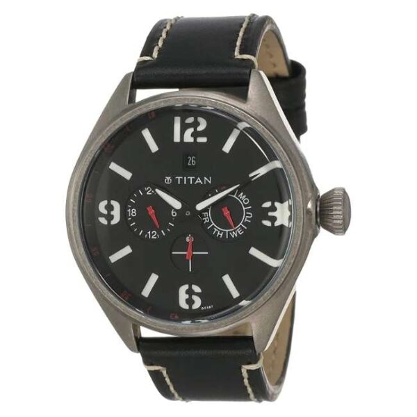 Titan Men Black Dial Quartz - 9478QL01J