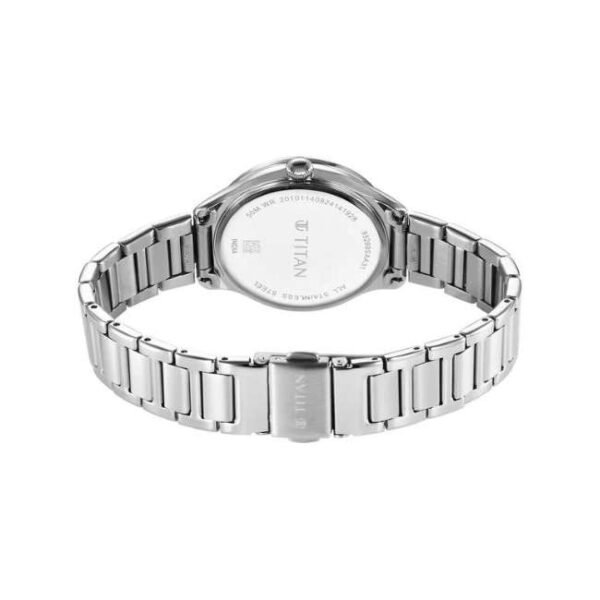 Titan Glamour Women Mother Of Pearl Dial Quartz Watch - 95289SM01