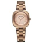 Titan Glamour Women Brown Dial Quartz Watch - 95296QM01