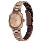 Titan Glamour Women Brown Dial Quartz Watch - 95296QM01