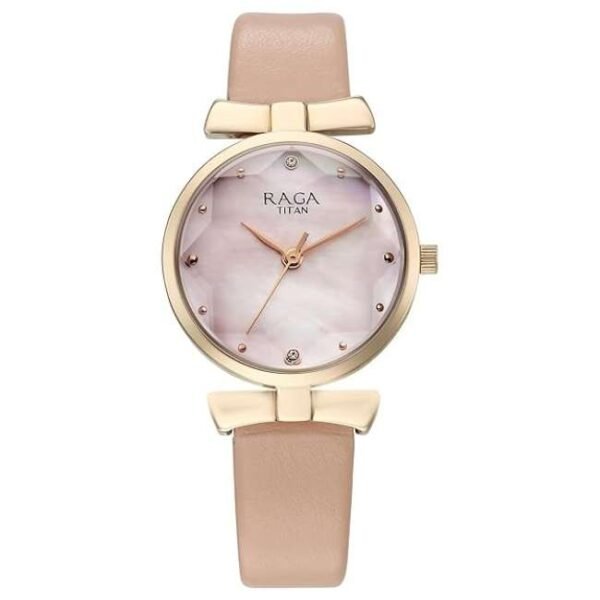 Titan Raga Showstopper Women Pink Dial Quartz - 95308WL01