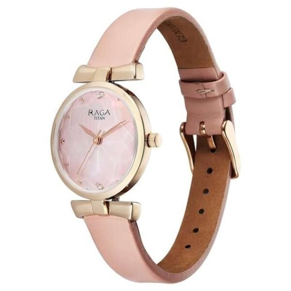 Titan Raga Showstopper Women Pink Dial Quartz - 95308WL01