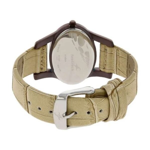 Fastrack Women Silver Dial Quartz Watch- 9732QL01