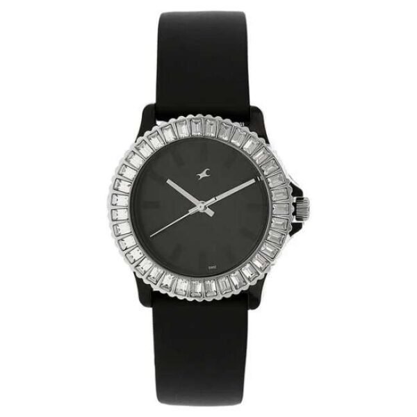 Fastrack Women Black Dial Quartz Watch- 9827PP02