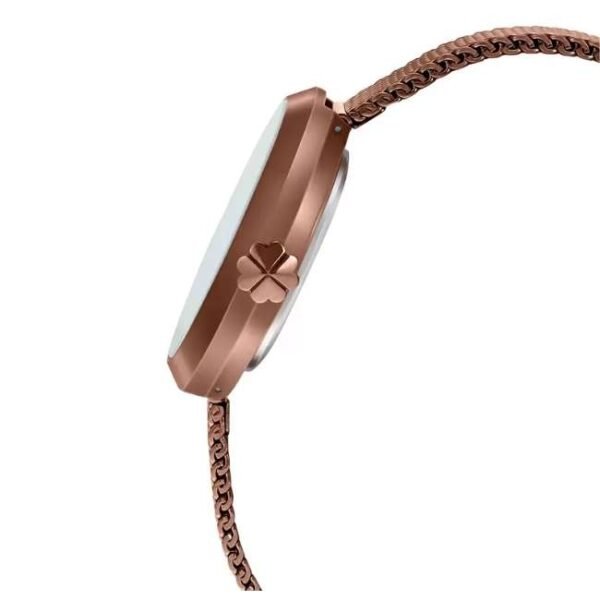 Casio Rose Gold Dial Analog Stainless Steel Watch - A1854