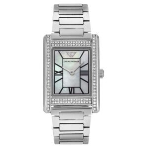 Emporio Armani Women Mother of Pearl Dial Quartz Watch -AR11625