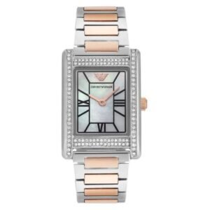 Emporio Armani Women Mother of Pearl Dial Quartz Watch -AR11626