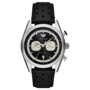 Emporio Armani Men Black Dial Quartz Watch -AR11635