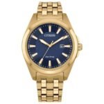 Citizen Men Dress Blue Dial E111 Eco-Drive Watch- BM7532-54L