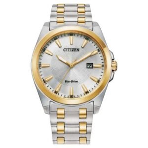 Citizen Men Dress Silver Dial E111 Eco-Drive Watch- BM7534-59A