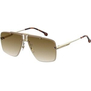 Carrera Unisex Gold Pilot Sunglass - Carrera 1016/S J5G 6486