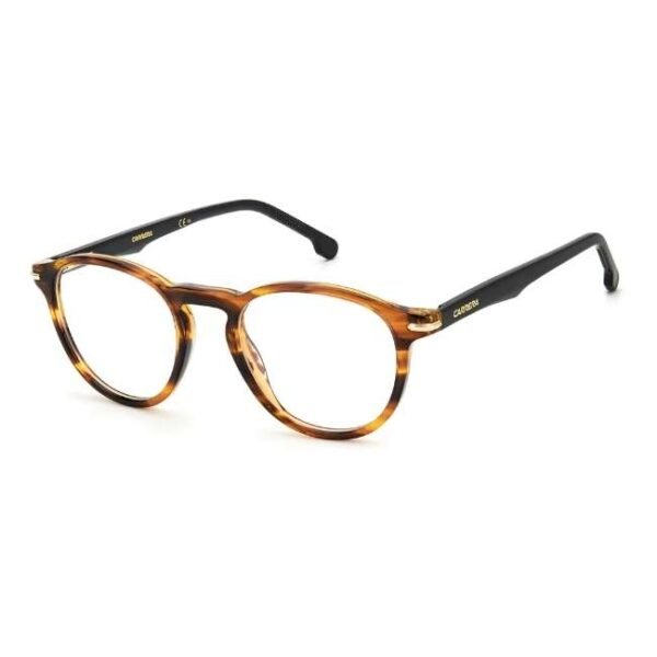 Carrera Men Brown Horn Round Eyeglass - Carrera 287 Ex4 4920