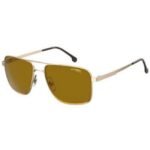 Carrera Men Gold Pilot Sunglass  - Carrera 8051/S 01Q 5770