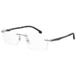 Carrera Men Ruthenium Grey Rectangle Eyeglass  - Carrera 8853 R81 5517