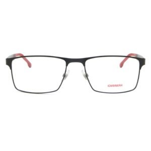 Carrera Men Matte Black Rectangle Eyeglass  - Carrera 8863 003 5817