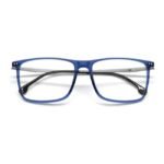 Carrera Men Matte Black Rectangle Eyeglass - Carrera 8868 003 5616
