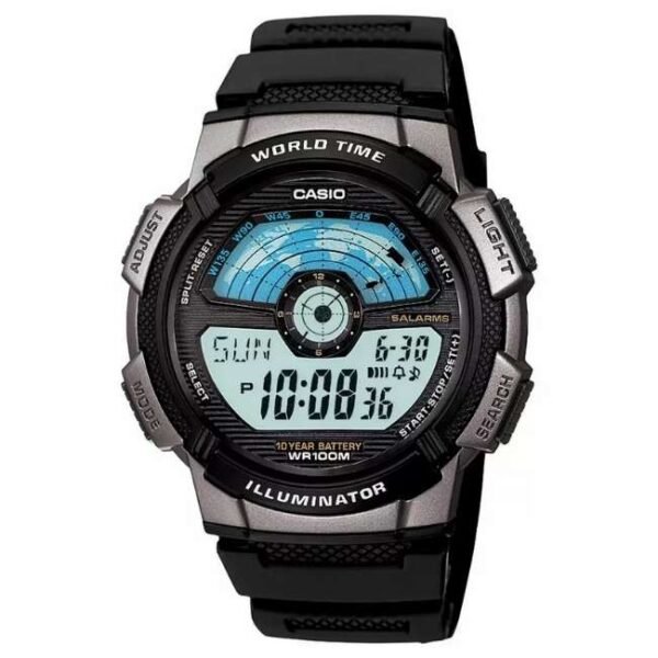 Casio Dial Digital Resin Watch - D085