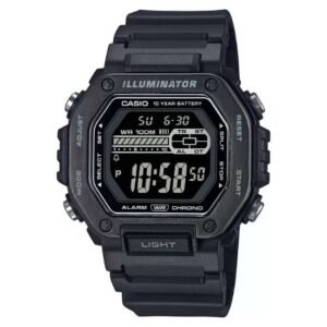 Casio Black Dial Digital Resin Watch - D349