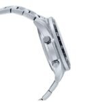 Casio Black Dial Analog Stainless Steel Watch - EX438