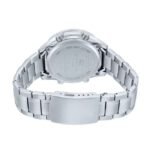 Casio Black Dial Analog Stainless Steel Watch - EX438