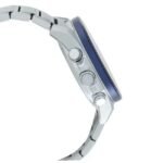 Casio Black Dial Analog-Digital Stainless Steel Watch - EX500