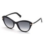 Tom Ford FT08506201B Cat Eye UV Protected Sunglasses for Women