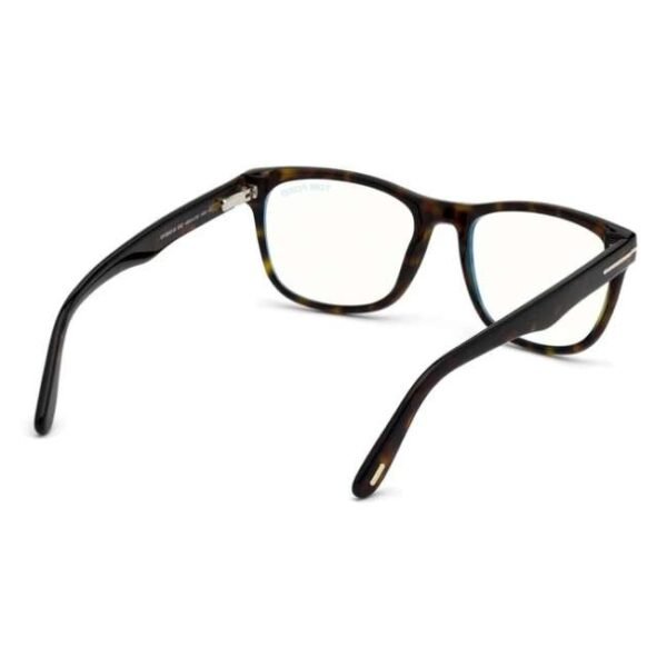 Tom Ford FT5662B54052 Blue Block Square Eye Frames for Men