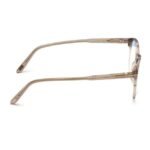 Tom Ford FT5695B49045 Blue Block Round Eye Frames for Men