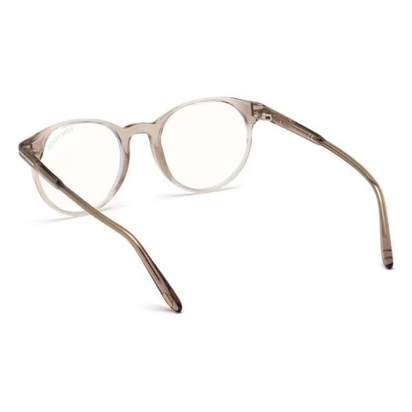 Tom Ford FT5695B49045 Blue Block Round Eye Frames for Men
