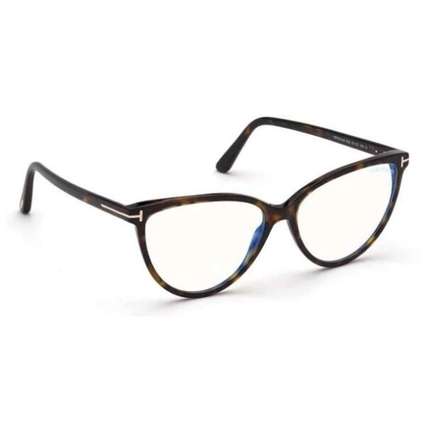 Tom Ford FT5743B57052 Blue Block Cat Eye Eye Frames for Women