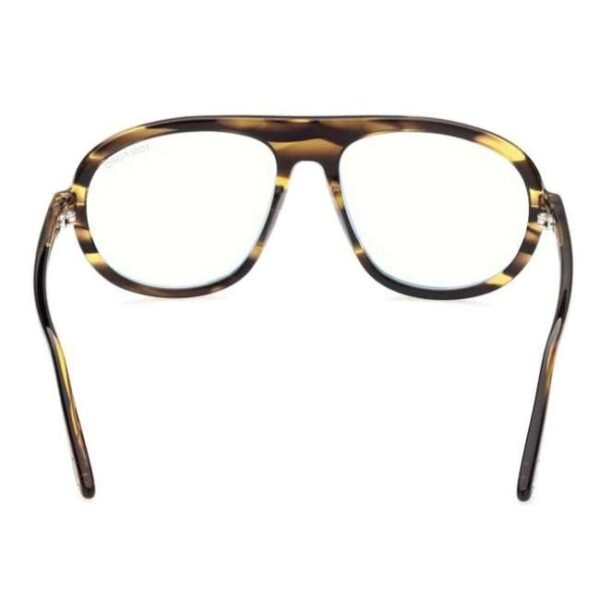 Tom Ford FT5755-B55055 Blue Block Pilot Eye Frames for Men