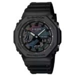 Casio Black Dial Analog-Digital Bio-based resin Watch - G1596