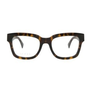 Gucci Havana Frame Unisex Eyeglasses - GG1138O 004 52