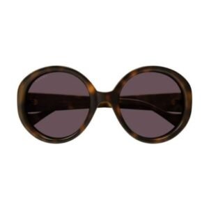 Gucci Tortoise Frame Women Sunglasses - GG1256S 003 56
